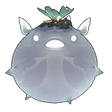Summon a Chirpuff to blow bubbles, cause Aero damage and knock back the enemy.