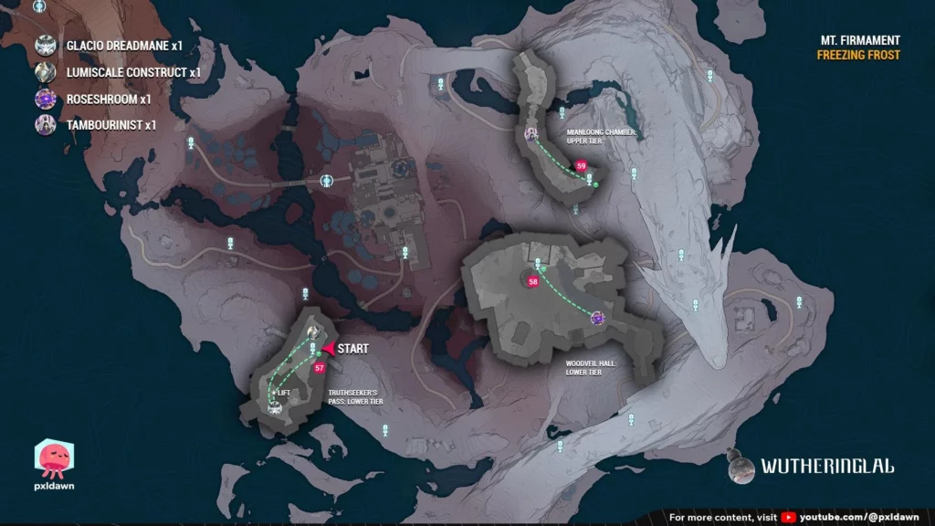 Freezing Frost - Echo Farming Routes 10