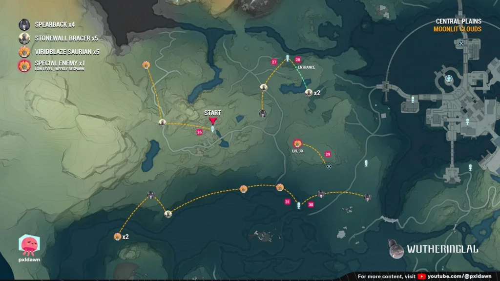 Moonlit Clouds - Echo Farming Routes 5