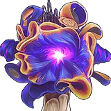 Summon a Roseshroom (Mature), fire a laser, and cause Havoc damage.