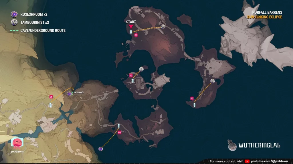 Sun-sinking Eclipse - Echo Farming Routes 1