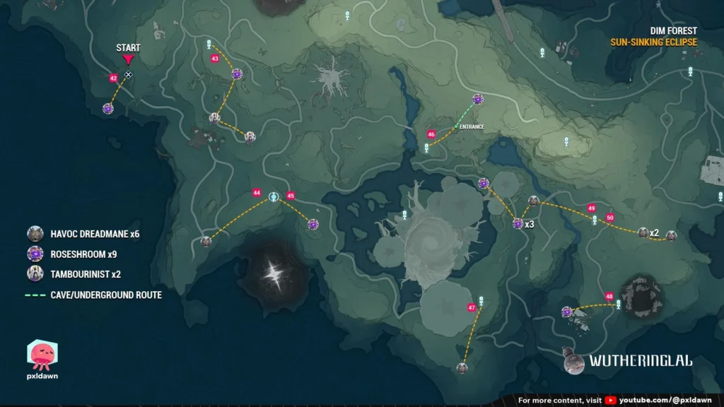 Sun-sinking Eclipse - Echo Farming Routes 8