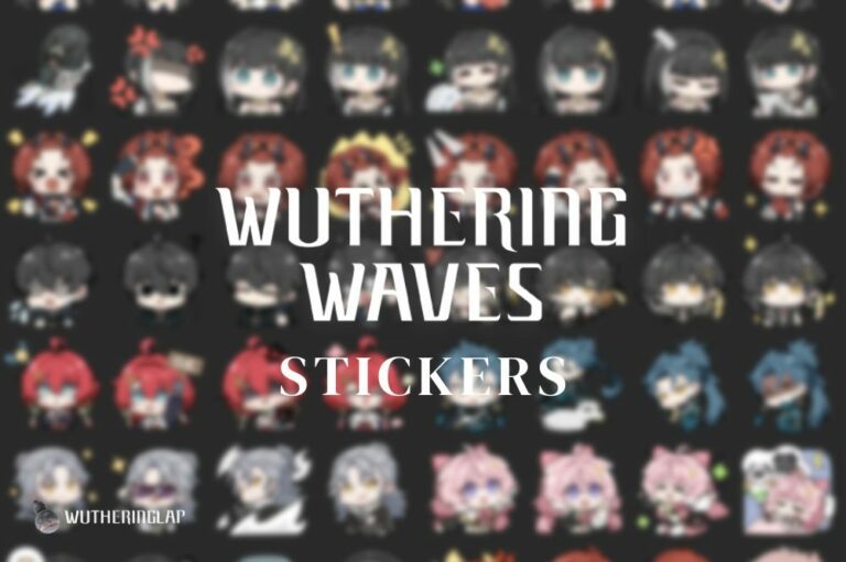 Wuthering Waves Stickers
