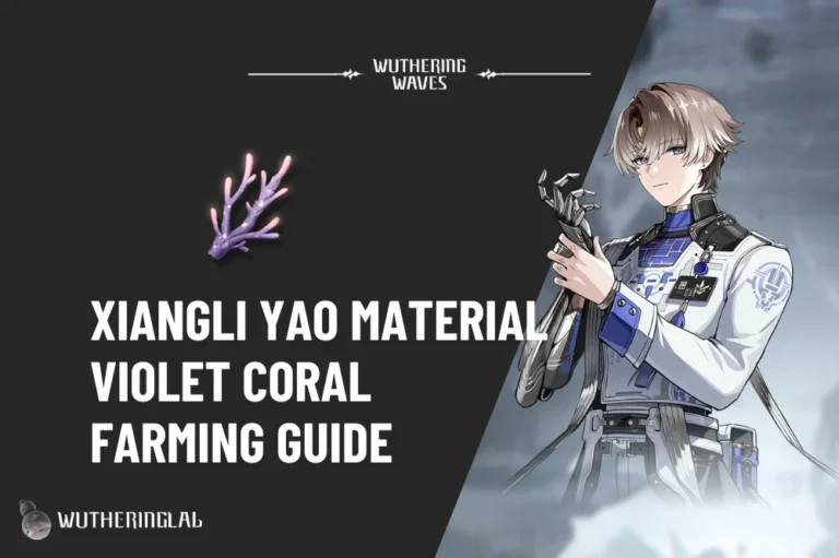 Xiangli Yao Material Violet Coral Farming Guide